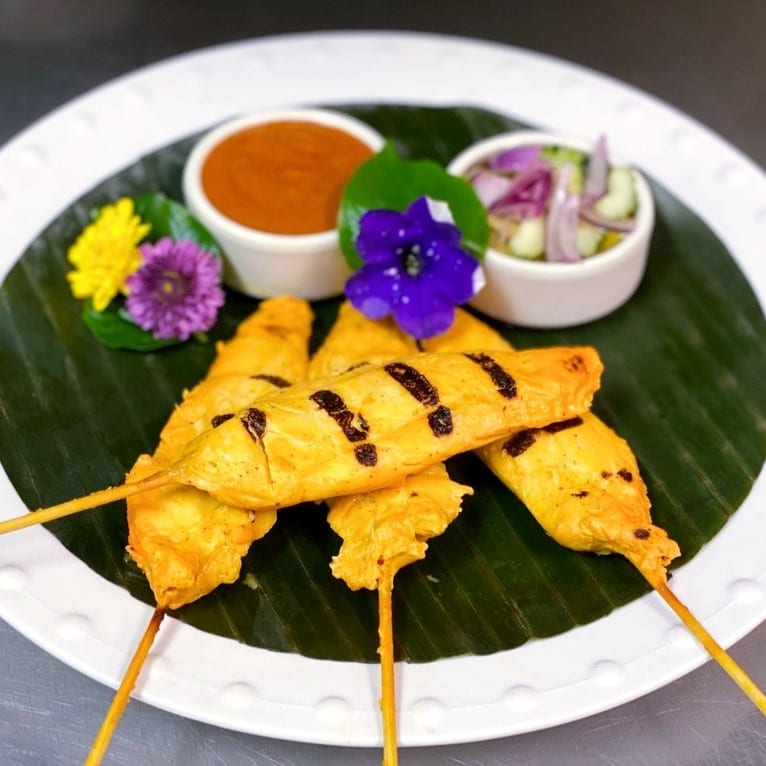 Satay Chicken.